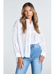 AALIA - Beauvais Shirt - White