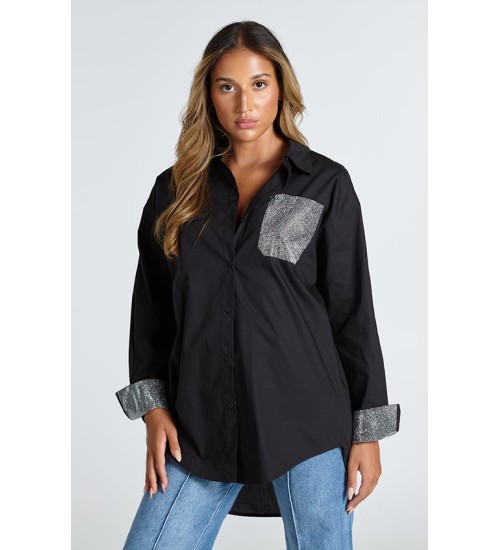 AALIA - Chloe Shirt - Black