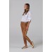 AALIA - Christo Velvet Jogger - Camel