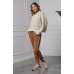 AALIA - Christo Velvet Jogger - Camel