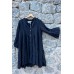 BYPIAS - Ashley Linen Dress - Black