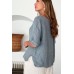 BYPIAS - Cara Linen Shirt - Smokey Blue