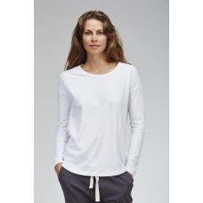 CLOTH & CO - Crew Neck Long Sleeve - White