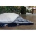 COCA MOJO - Essential Grey Linen Velvet Gusset 60 x 60 cm with Inner