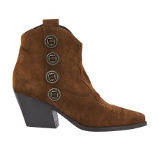 ESTILO EMPORIO - Suede Conch Boot - Cognac