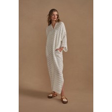 ESTILO EMPORIO  - Zali Dress - Panna White Stripe