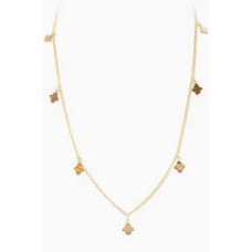 FAIRLEY - Clover Charm Necklace - Gold