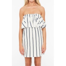 FAITHFULL THE BRAND - Camino Dress - Navy Stripe