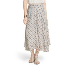 FREE PEOPLE - Good For You Printed Skirt - Ivory Combo