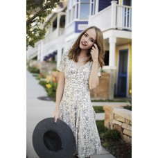 FREE PEOPLE - Mystical Dress - Neutral Combo