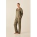 GINGERLILLY - Luella Olive Silky Satin PJ Set