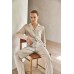 GINGERLILLY - Ada Beige Bamboo PJ Set