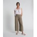 IN THE SAC - Ayra Wide Leg Linen Pant - Cypress