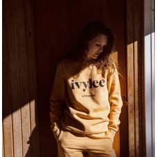 IVYLEE COPENHAGEN - Classic Sweatshirt - Camel w Black Logo