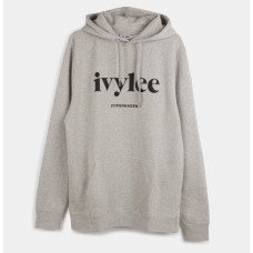 IVYLEE COPENHAGEN - Hoodie Sweatshirt - Grey/Beige/Black w. Black Logo