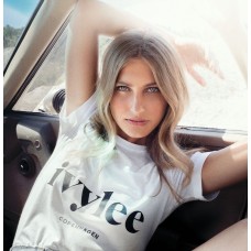 IVYLEE COPENHAGEN - Ivylee T-Shirt White with Black Logo