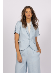 JOEY THE LABEL - City Safari Jacket - Sky Blue