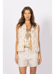 JOEY THE LABEL - Splendour Vest - Biscuit