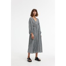 KINNEY - Bowie Dress - Black and White Gingham