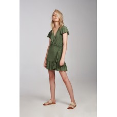 KINNEY - Tully Dress - Kale