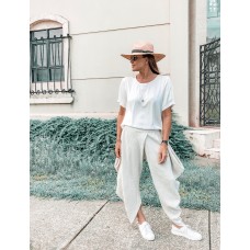 LISA BROWN - Etsu Linen Pant in Natural