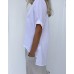 LISA BROWN - Loni Linen Tee - White