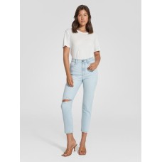 NOBODY DENIM - Frankie Jean Ankle Stretch - Hazey