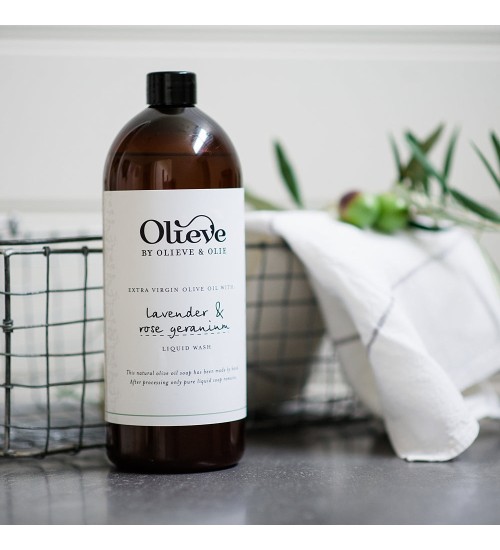 OLIEVE & OLIE - Hand and Body Wash 1Litre - Wild Lemon Myrtle