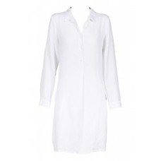 ONESEASON - Bessy Dress - Linen/Tencel - White