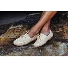 RAFIA CHIC - Derby Brogue - Natural