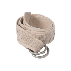 YAYA - Braided Suede Belt - Sand