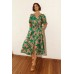 ZOE KATZMANN - Ebb Dress - K'gari Palm Green