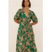 ZOE KATZMANN - Ebb Dress - K'gari Palm Green