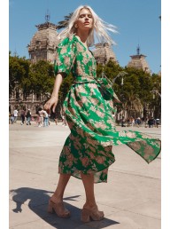 ZOE KATZMANN - Ebb Dress - K'gari Palm Green