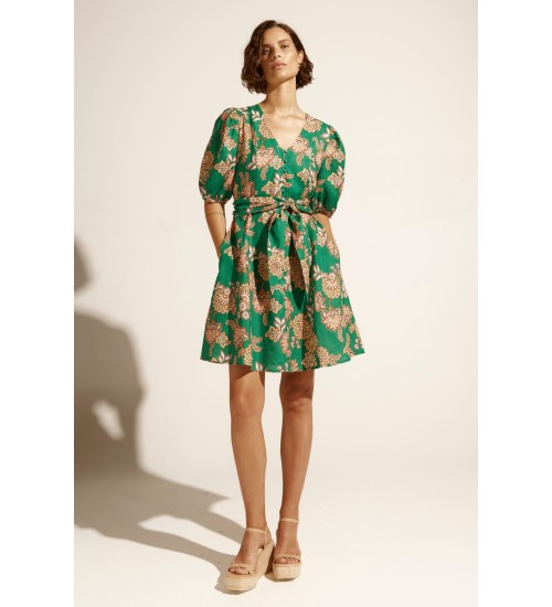 ZOE KRATZMANN - Quota Dress - K'gari Palm Green