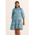 ZOE KRATZMANN - Beacon Dress - Sapphire Tile